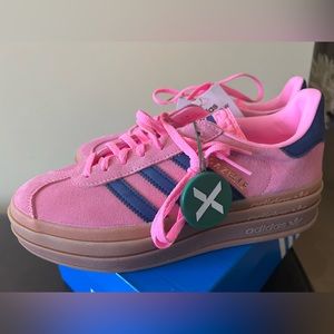 Adidas gazelle pink glow